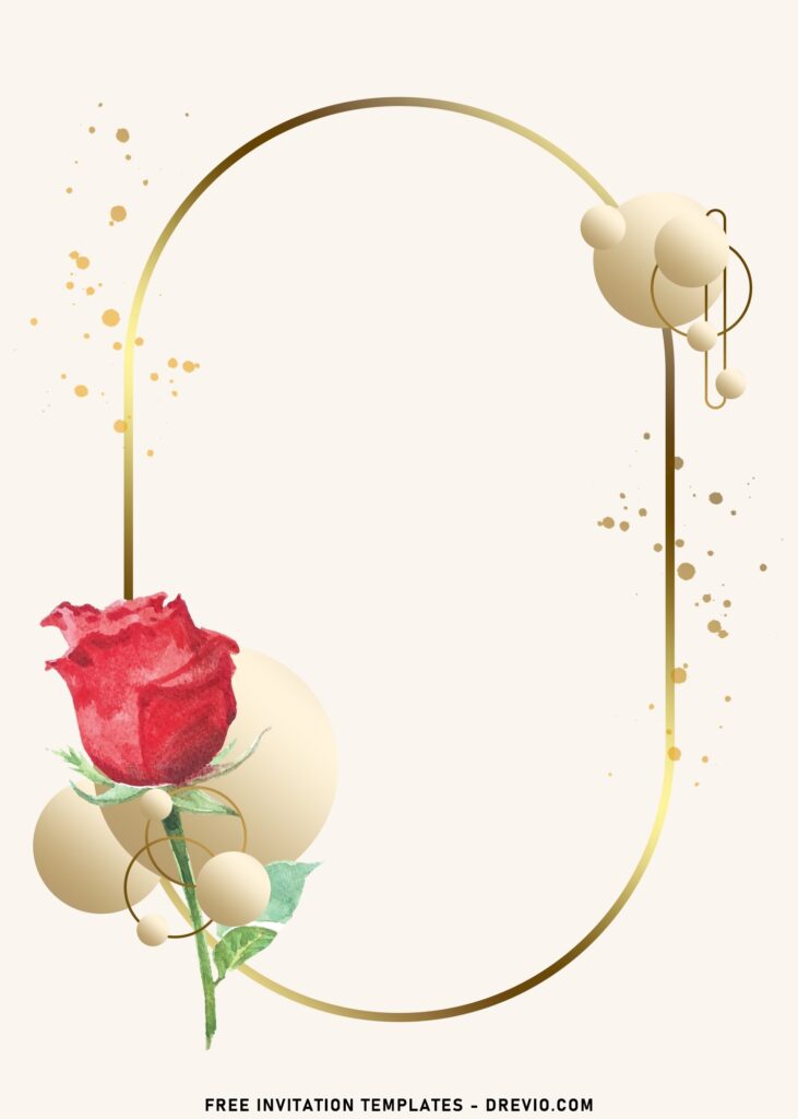 7 Divine Rose Birthday Invitation Templates