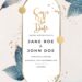 8+ Beautiful Watercolor Dahlia Foliage Wedding Invitation Templates