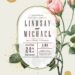 8+ Modern Gold Outline Floral Wedding Invitation Templates