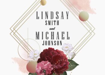 8+ Vintage Meets Modern Floral Wedding Invitation Templates