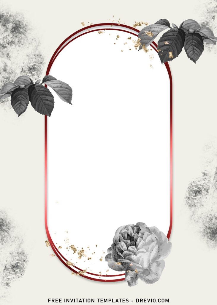 9+ Aesthetic Camelia Blooms Wedding Invitation Templates with gorgeous background