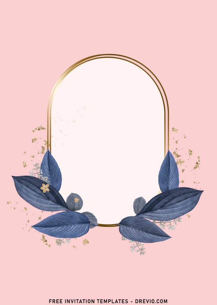9 Realistic Elegant Foliage Wedding Invitation Templates