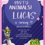 10+ All Hail King Julien Birthday Invitation Templates
