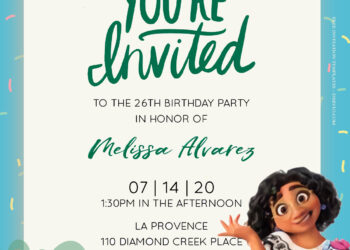 10+ Enchanto Magical Family Birthday Invitation Templates Title