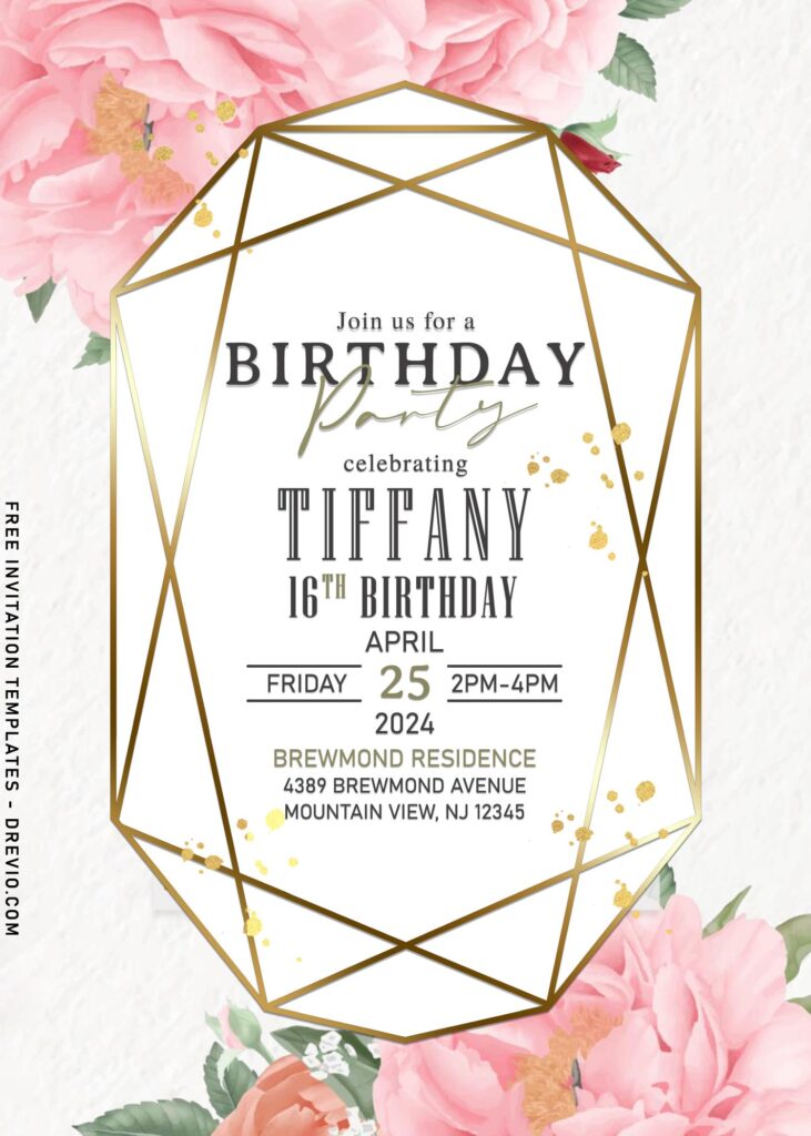 7+ Awe-Inspiring Gardenia Party Invitation Templates For Modern Couples