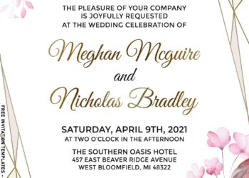 7+ Lush Romance Roses Wedding Invitation Templates