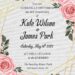 7 Geometric Floral Wedding Invitation Templates
