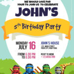 You Won’t Need Etsy After These 14+ Ninjago Birthday Invitations (Free Editable Canva)