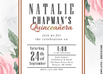 7+ Minimalist Botanical Wedding Invitation Templates