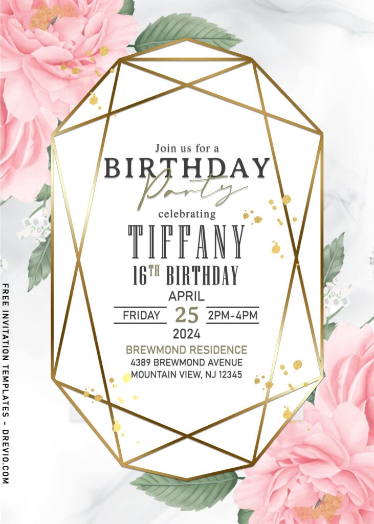 7+ Awe-Inspiring Gardenia Party Invitation Templates For Modern Couples