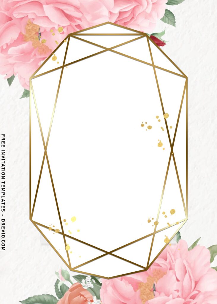 7 Romantic Gardenia Floral Wedding Invitation Templates