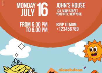 8+ The Loud House Birthday Invitation Templates Title