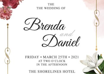 9+ Stylish Romantic Rose Wedding Invitation Templates