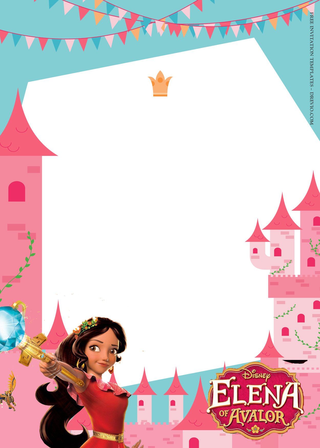 9+ Elena Of Avalor Birthday Invitation Templates Eight