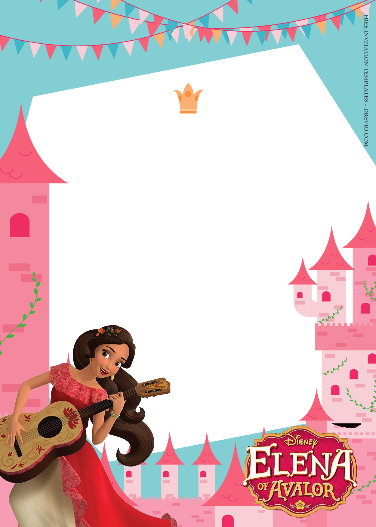9+ Elena Of Avalor Birthday Invitation Templates Five