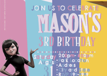 9+ Hotel Transylvania Party Birthday Invitation Templates Title