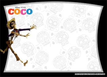 Disney Coco Invitation Templates 1