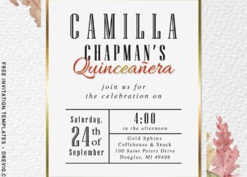 11+ Whimsical Sage Green Pampas Greenery Invitation Templates