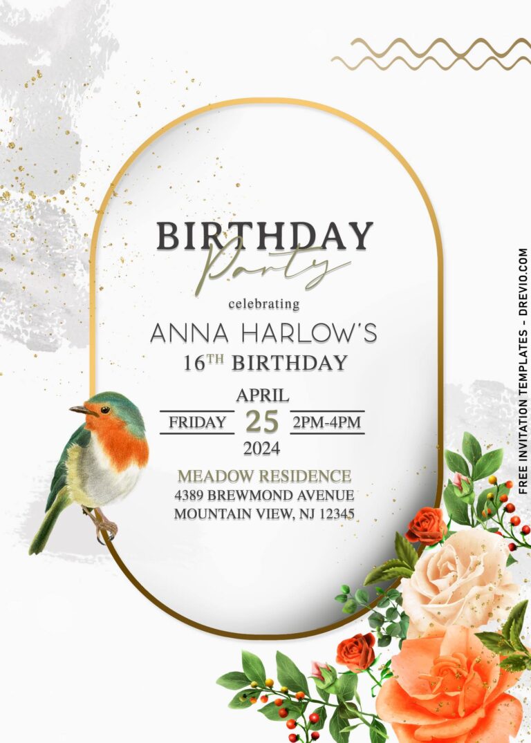 7+ Blissful Autumn Wedding Invitation Templates