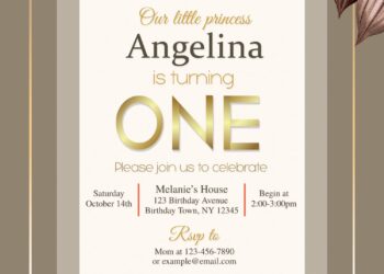 7+ Breath-taking Foliage Greenery Birthday Invitation Templates