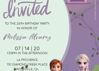 7+ Frozen 2 Adventure Party Birthday Invitation Templates Title