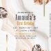 7+ Minimal Foil Greenery And Marble Birthday Invitation Templates