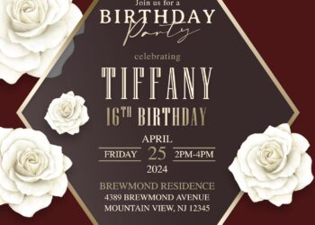 7+ Elegant and Timeless Rose Wedding Invitation Templates