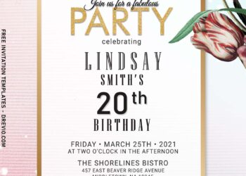 8+ Trending Dark Romance Flowers Birthday Invitation Templates
