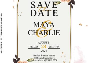 9+ Exquisite Garden Rose And Ranunculus Birthday Invitation Templates