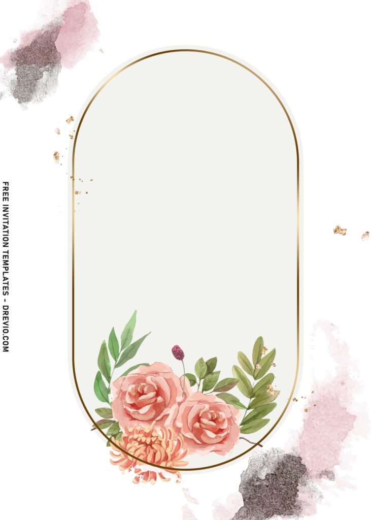 9 Stunning Ranunculus Bridal Shower Invitation Templates