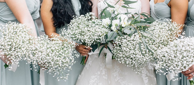 Baby Breath Wedding Bouquet (Credit: The Honest Consumer)