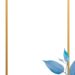 Blue Leaf Rustic Invitation2 1