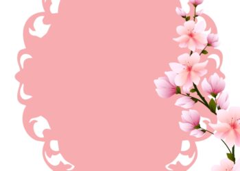 Cherry blossoms Invitation3 1