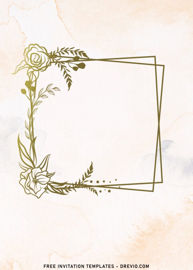 Floral Monogram A