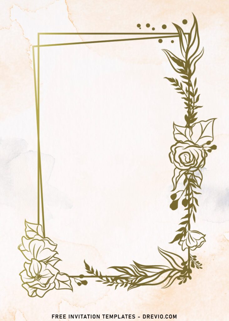 Floral Monogram F