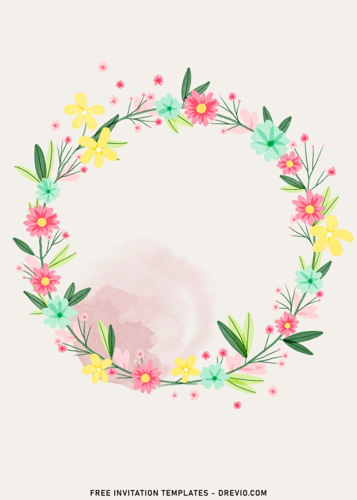 Floral Wreath E