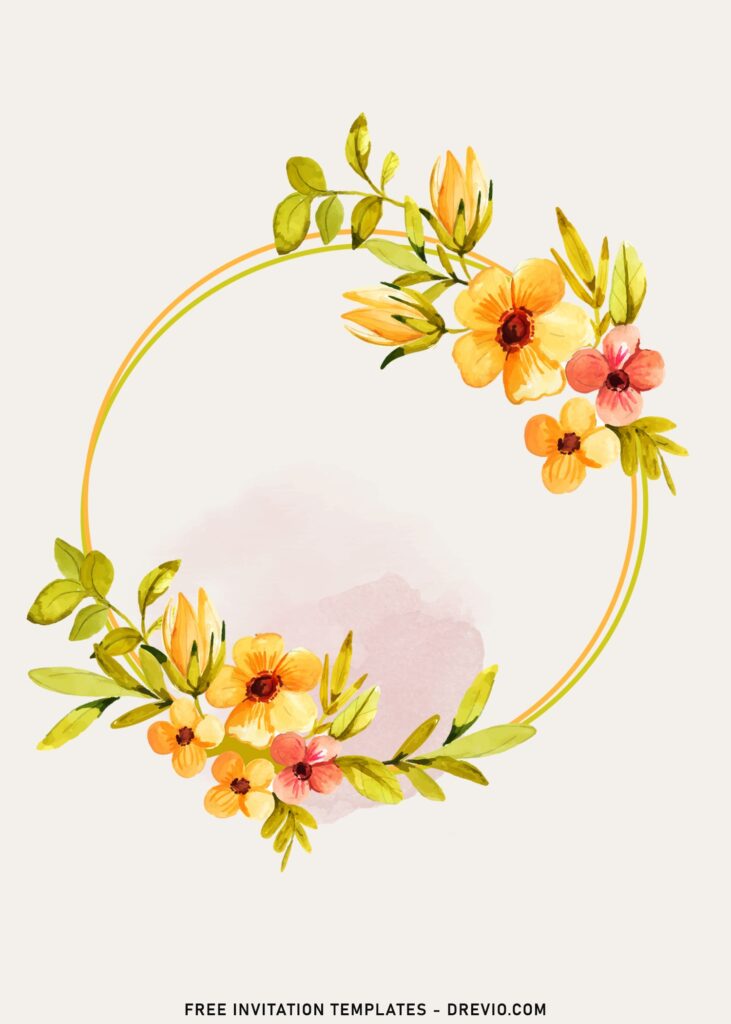 Floral Wreath H