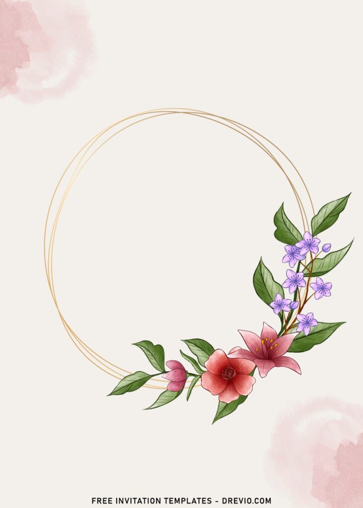 Floral Wreath I