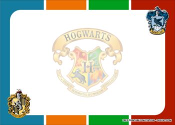 Hogwarts Invitation Templates 2