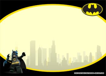 Lego Batman Invitation Templates 2