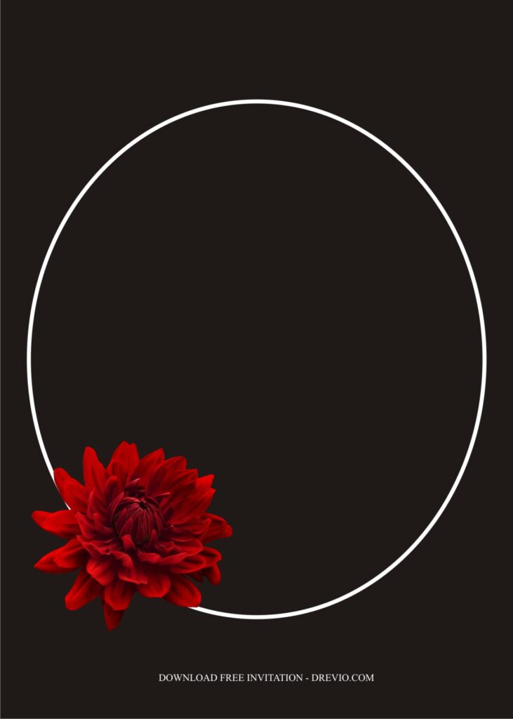 Red Dahlia Invitation1 1