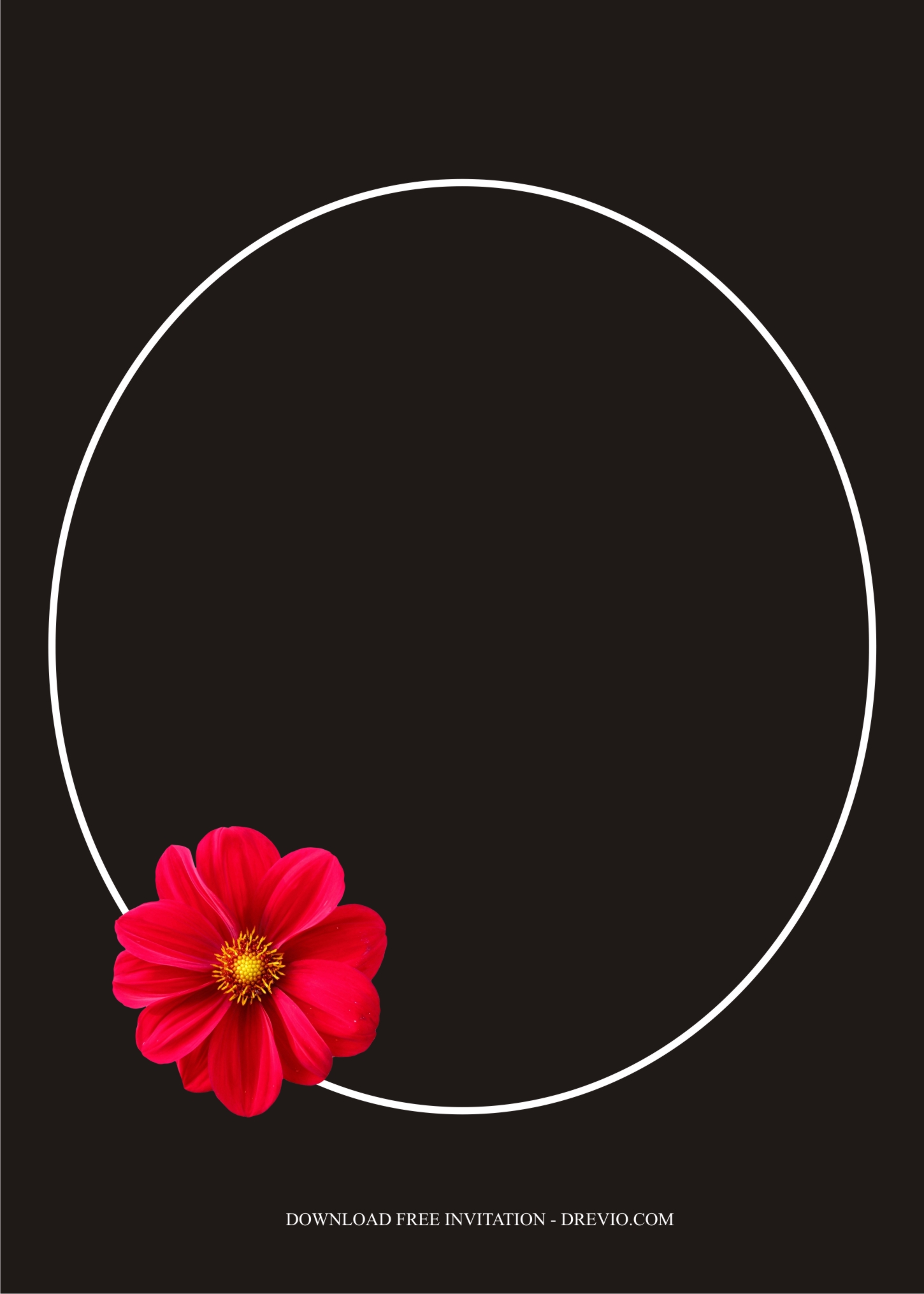 7+ Free Red Dahlia Wedding Anniversary Invitation Templates