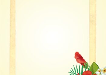 Red Hibiscus Invitation2 1