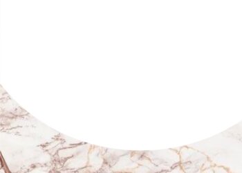 White Marble Invitation5 1