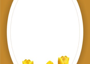 Yellow Tulips Invitation5 1