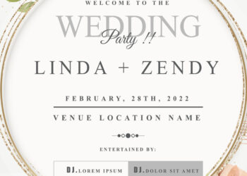 7+ Autumn Sensation Floral Gold Wedding Invitation Templates Title