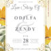 7+ Little Summer Gold Floral Wedding Invitation Templates Title