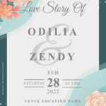8+ Greenery Floral Gold Wedding Invitation Templates
