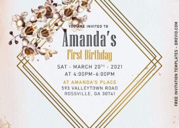 9+ Chic And Elegant Greenhouse Garden Birthday Invitation Templates