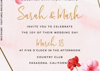 7+ Botanical Boho Floral Vines Wedding Invitation Templates For Modern Couples
